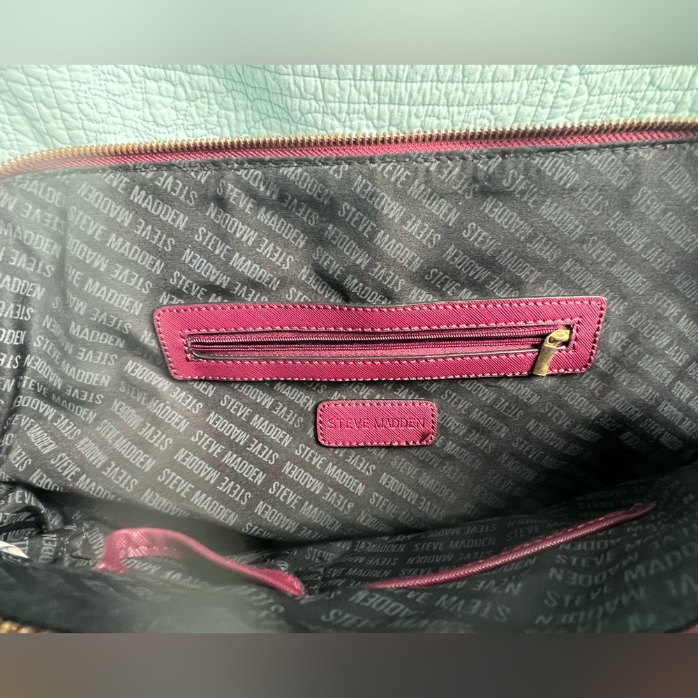 Steve Madden Fuchsia Satchel Bag - Picture 6 of 8